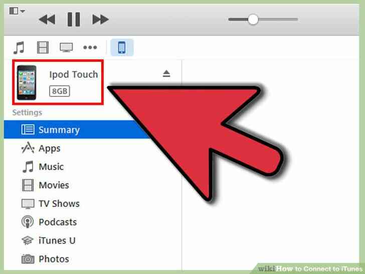 Image intitulé de se Connecter à iTunes Étape 10